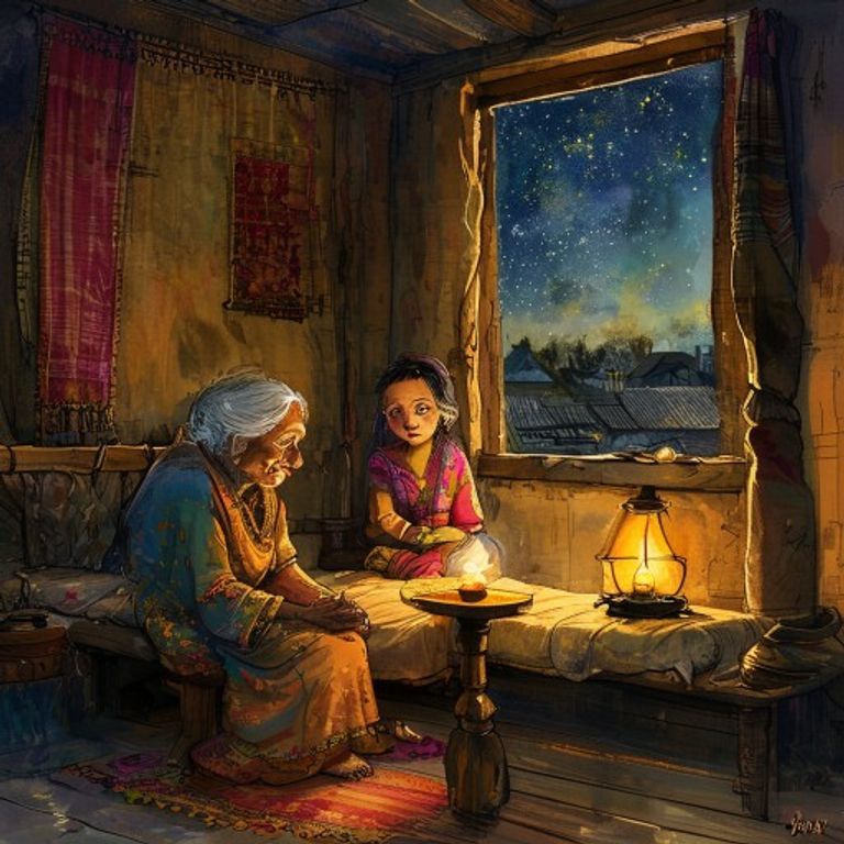 दादी की लालटेन और सीख