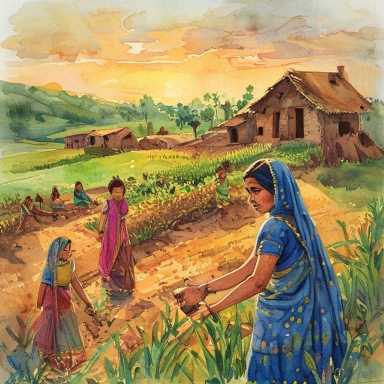 मां की बलिदानी खेती