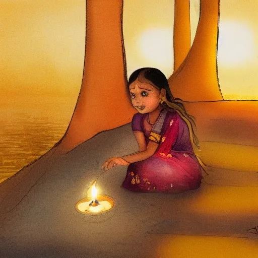 नदी की आरती का चमत्कार