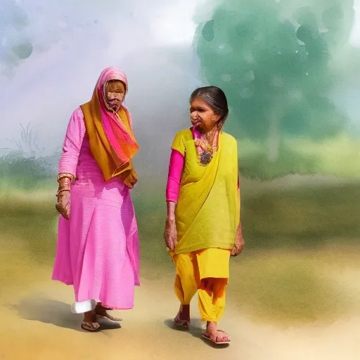 बसंत का मेला और बुजुर्ग दादी का सपना