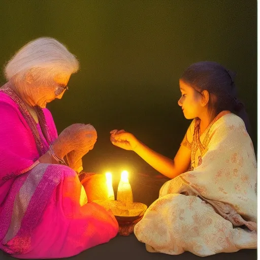 दीये की रोशनी, दिल की खुशी